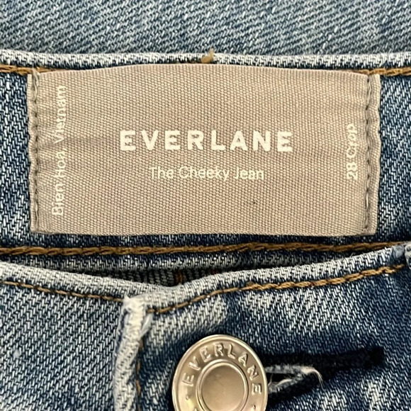 Everlane The Cheeky Jean Crop - Size 28 - Picture 5 of 7